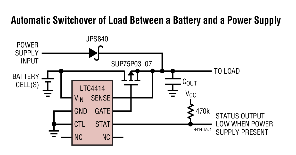 LTC4414Ӧͼһ